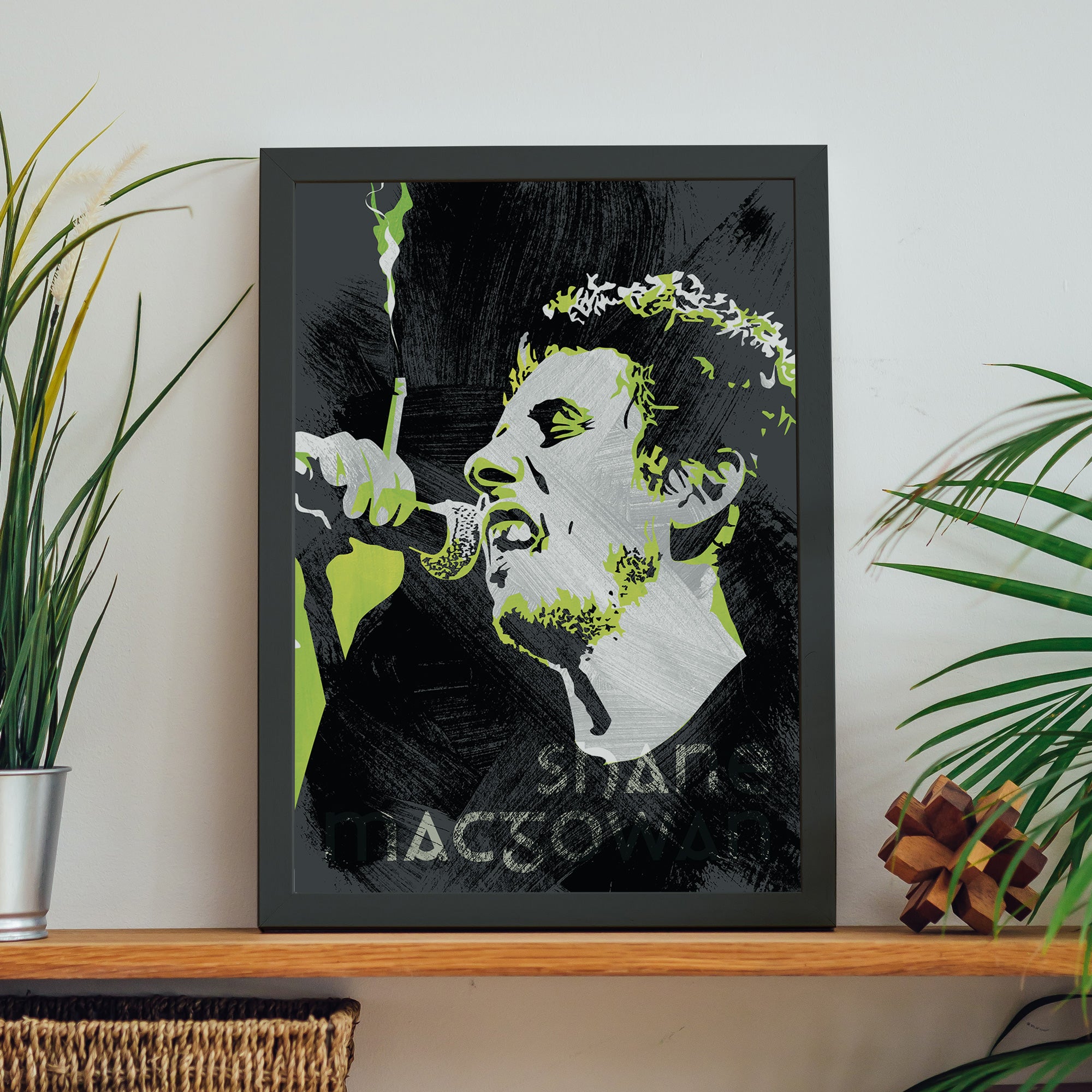 Shane McGowan wallart