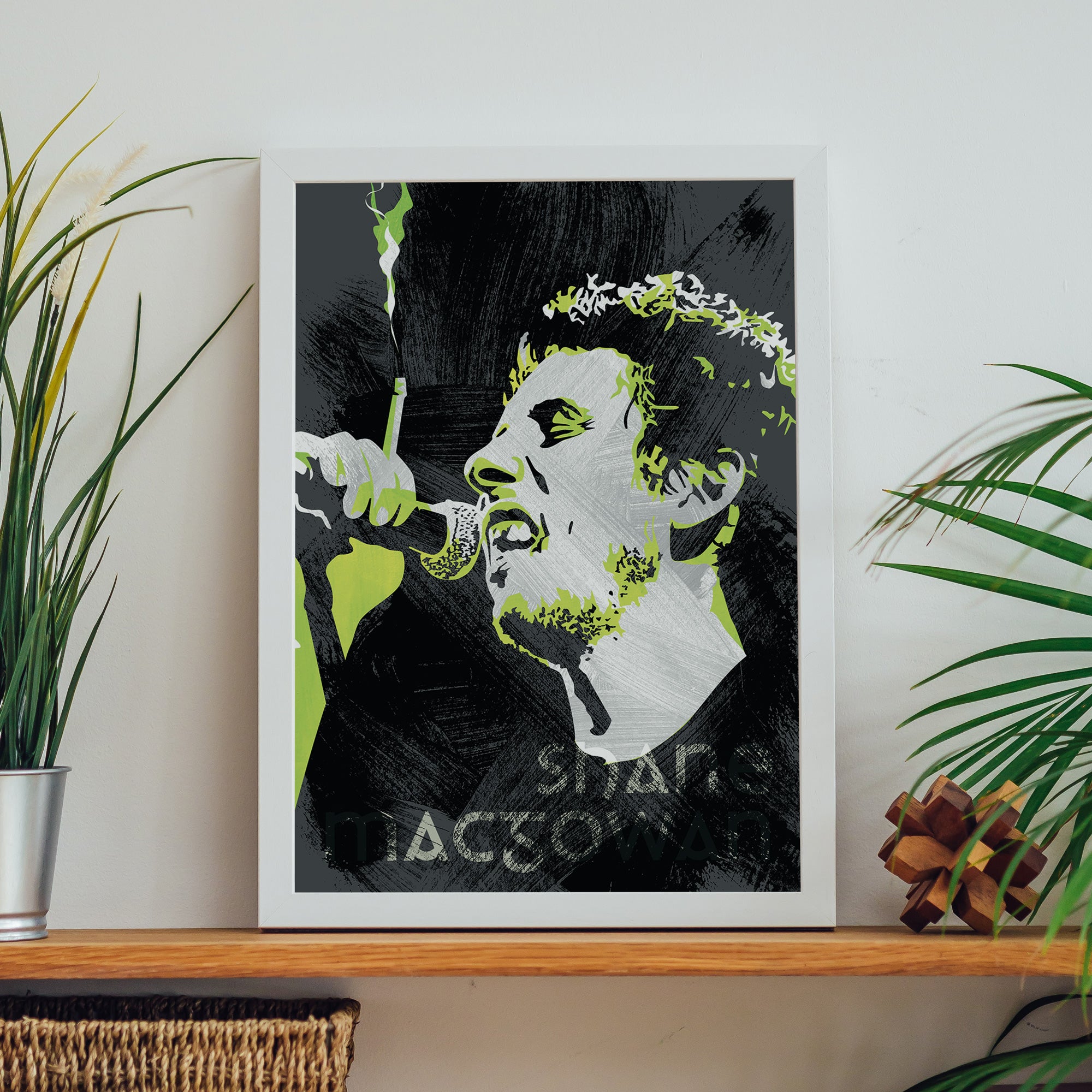 Shane McGowan wallart