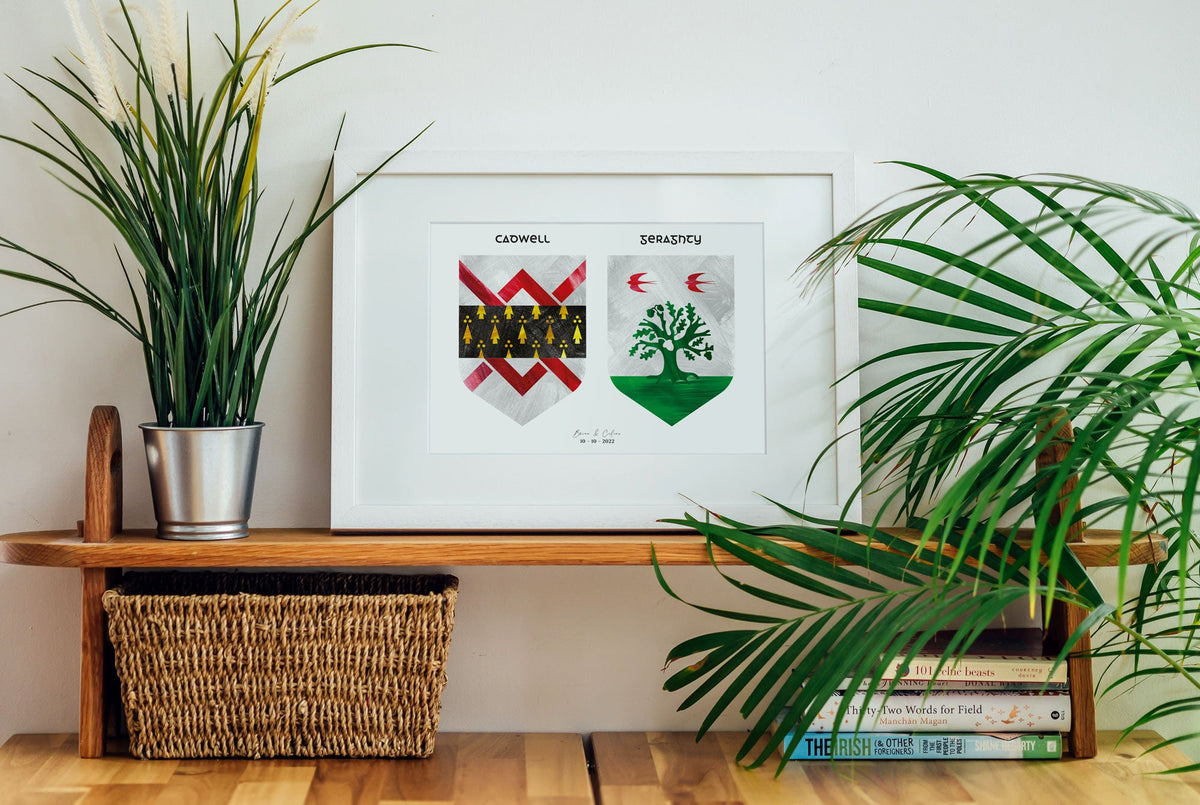 Irish Christmas Gifts They'll Actually Keep: Why a Family Crest Print Wins
