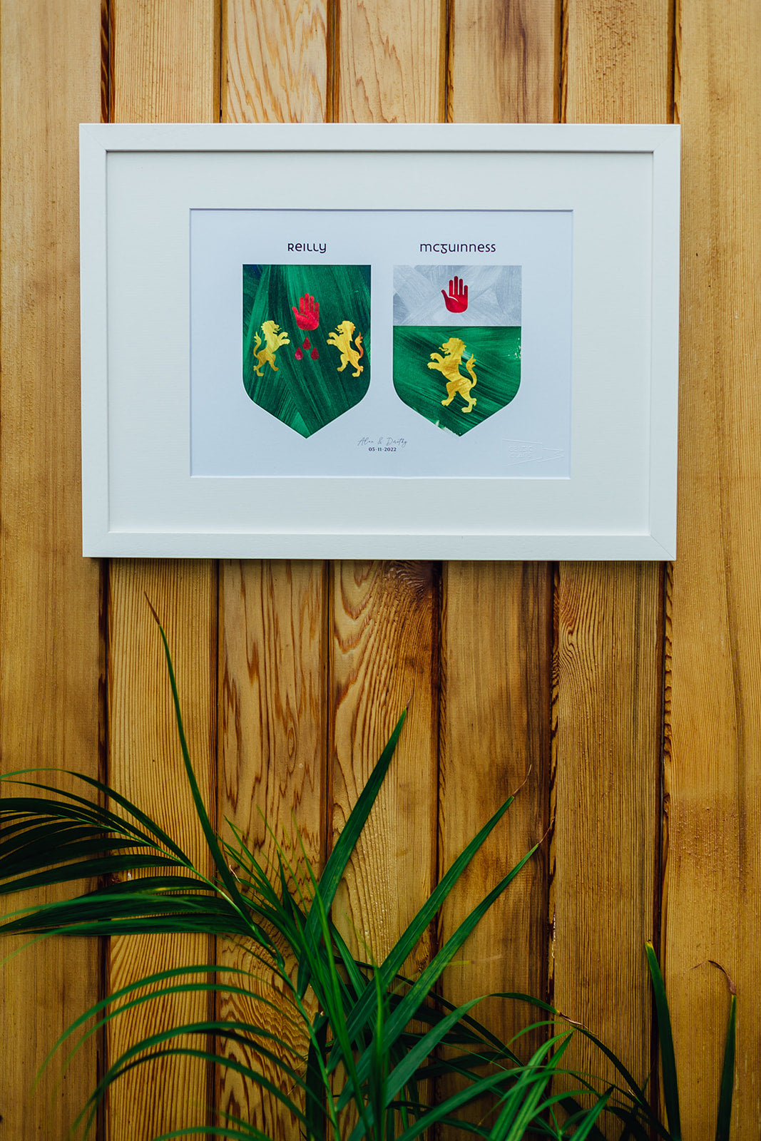 Celtic Clans Bespoke Personalised Family Crests Family Coat of Arms Unique Design Personalised Wedding Gift Family Christmas Presents