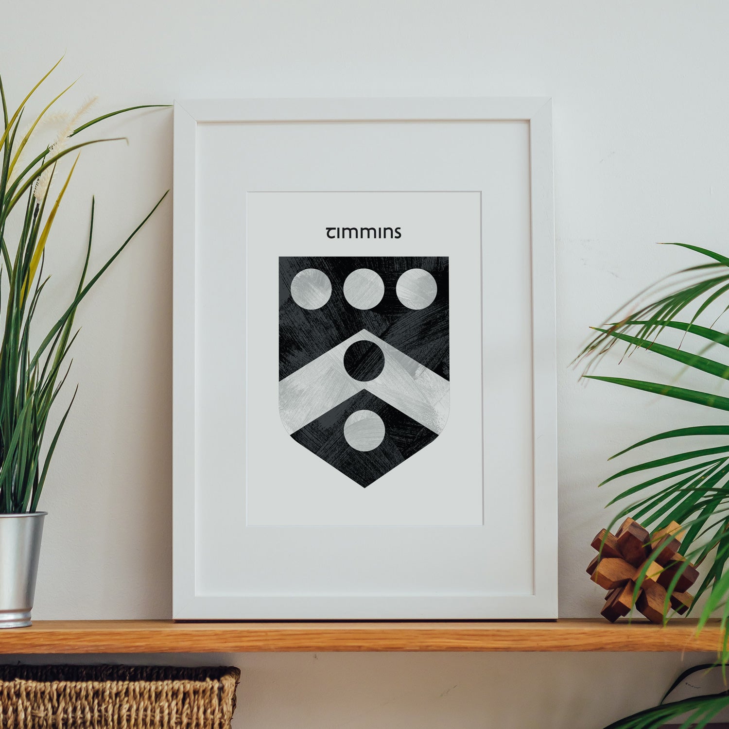 Timmins Family Crest – Celtic Clans