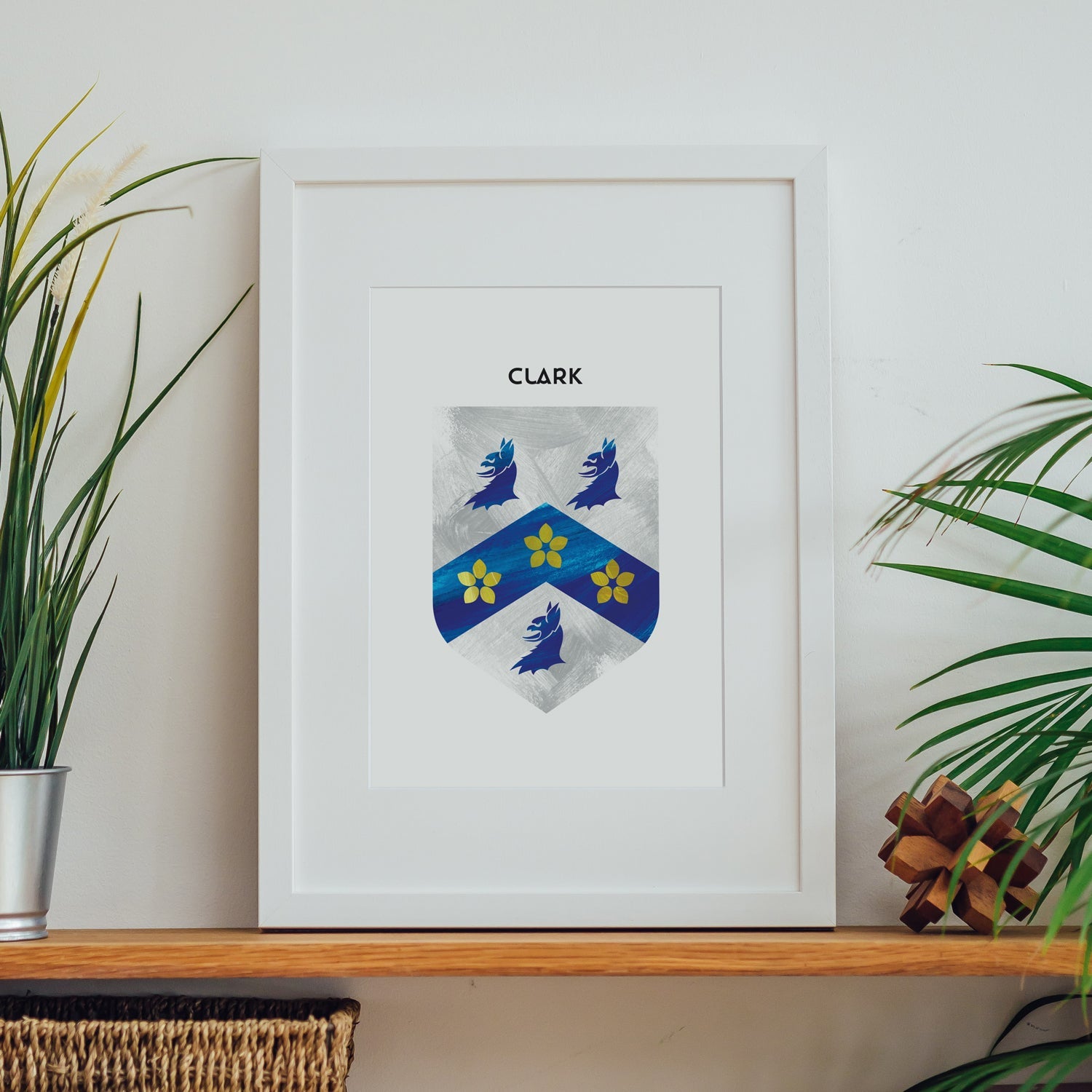 Irish Family Crests Clark Coat of Arms